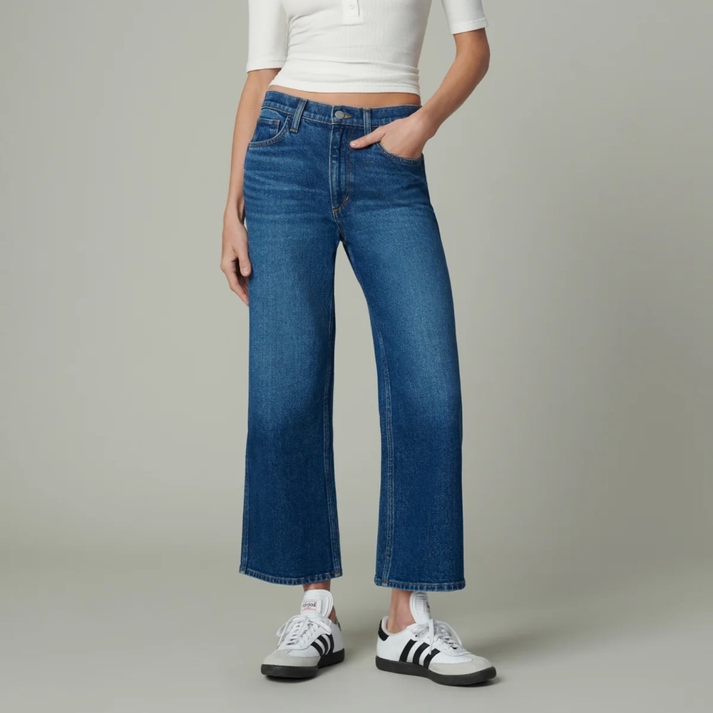 Joes Jeans- The Blake High Rise Wide Leg Crop Sz 27